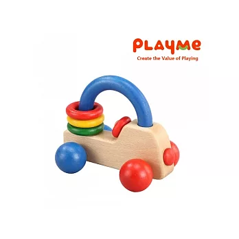 PlayMe:) 皇家小車(彩色)-車子造型幼兒玩具