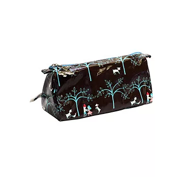 Shinzi Katoh 插畫家PVC防水三角化妝包-伙伴們