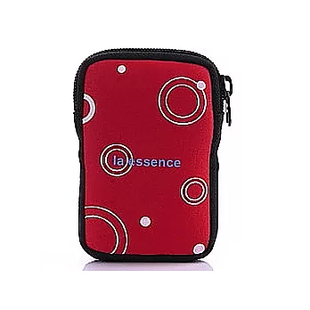 la essence LE-501直式經典,相機泡泡包-(紅色)