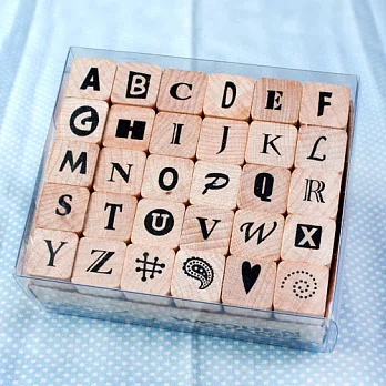 英文字母印章組ALP10