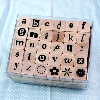 英文字母印章組ALP11