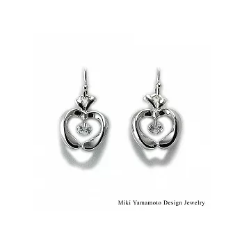 【山本美樹】盛夏蘋果 奧地利水晶耳環