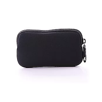 la essence LE-205時尚柔合,手機拉鍊包(黑色)