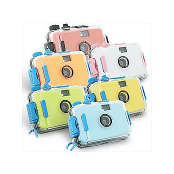 素色雙扣式防水相機(135底片沖洗式)【隨機出貨】