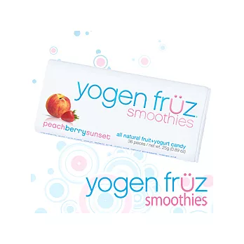 YogenFruz 優格水果錠蜜桃草莓口味