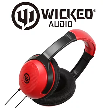 美國Wicked Reverb WI-8202 頭戴式大耳機紅色