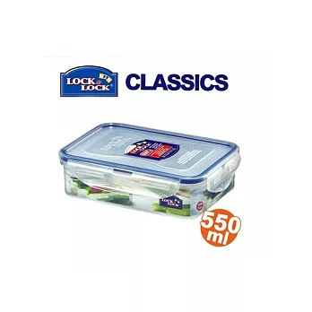 『HPL-815』樂扣正方型微波保鮮盒(550ml)