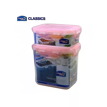 『HPL-806P』樂扣微波粉彩保鮮盒二入組