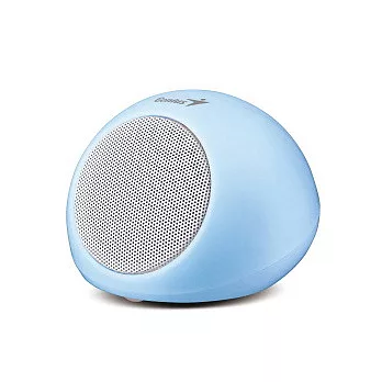 Genius SP-i170 音樂精靈-絕美迷你圓弧型喇叭(迷濛藍)