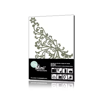 DecoMini 迷你壁貼 ◆ 圖形 15 (Silver Grey 銀灰)