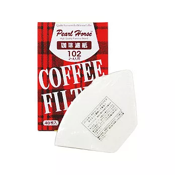 102寶馬牌咖啡濾紙40枚入