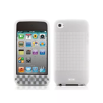 BONE/ Touch 4 Cube 經典方格矽膠保護套-白色