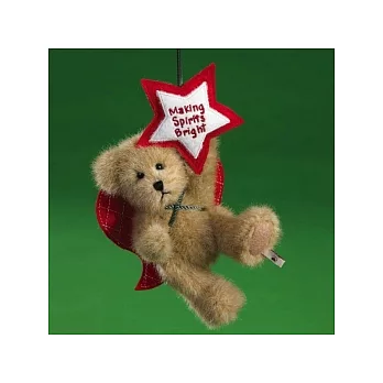 美國Boyds幸運之星泰迪熊小吊飾