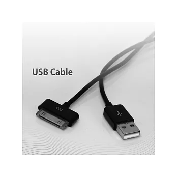 iPhone/iPod USB充電傳輸兩用線(黑)