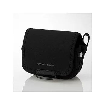 ELECOM GRAPH GEAR輕便型類單眼相機包 (黑)黑