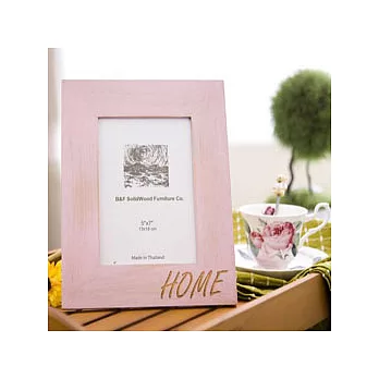 B&F 美式鄉村相框 4”x 6”- 粉紅色