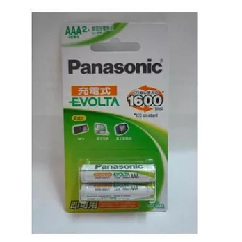 國際牌 低自放4號鎳氫充電電池_2入