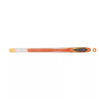 三菱 uni Signo Gel lin Roller Ball Pen UM-120亮彩中性筆_橘