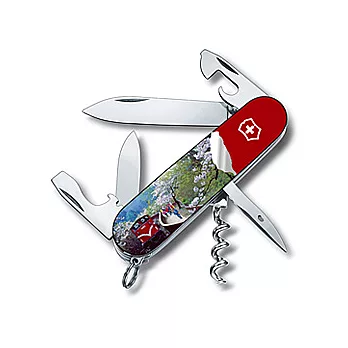 VICTORINOX 台灣之美系列12用瑞士刀-阿里山紅