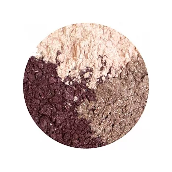 美國PRESTIGE寶石礦彩三色礦物星塵04玫瑰水晶