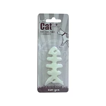 順悅 SUNYES CAT 魚骨頭 矽膠集線棒-白