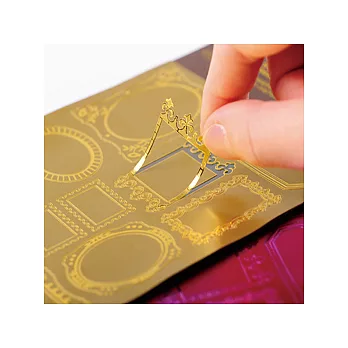 MARK’S框飾貼紙(金)