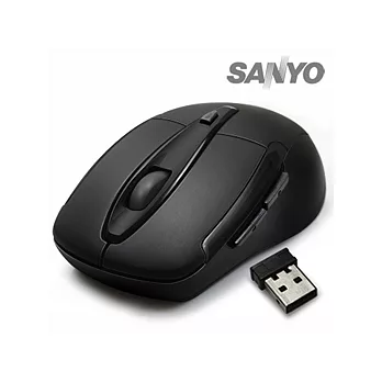 SANYO三洋五鍵式2.4G無線滑鼠