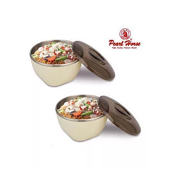 日本寶馬耐熱彩晶碗-白(2入組)