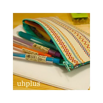 uhplus 遊園地筆袋系列-嬉皮士