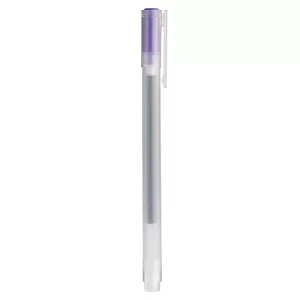 [MUJI 無印良品]膠墨中性筆/0.38/紫(K)紫