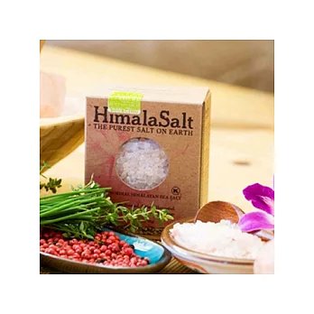 【HimalaSalt 喜瑪拉雅山】萬古流香粉紅岩鹽鹽粒盒(198g)