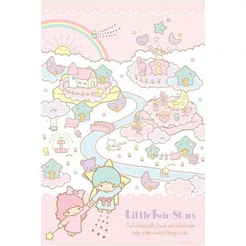 Little Twin Stars星星城市拼圖1000片