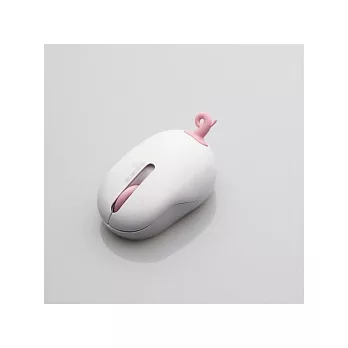 ELECOM nendo 動物尾巴無線光學滑鼠 (豬豬)