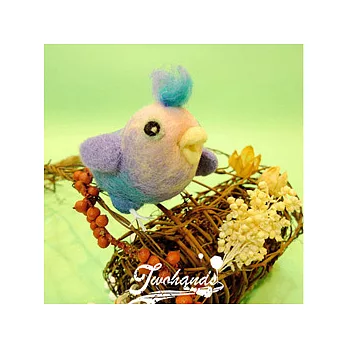 <雙手牌>彩色鳥*羊毛氈材料包