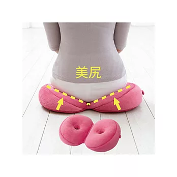 日本Cogit貝果形低反彈美臀墊(覆盆子)覆盆子紅