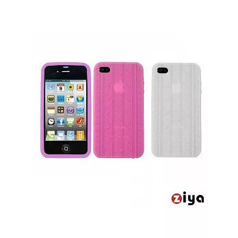 iPhone 4 矽膠保護套-輪胎紋飾(買一送一) E
