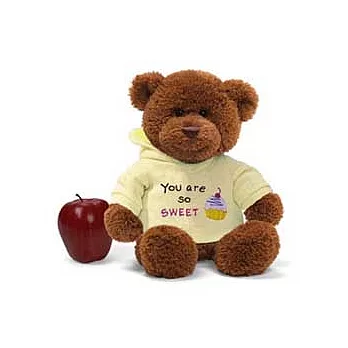 美國Gund 帽T泰迪熊-小甜心