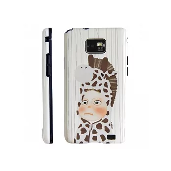 Epicase 插畫設計師Samsung Galaxy S II i9100抗磨手機殼/硬殼-我是斑馬