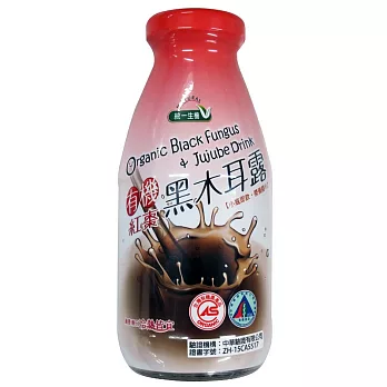 【統一生機】有機紅棗黑木耳露 290ml/瓶