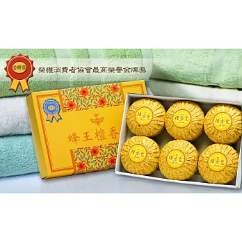 《蜂王》檀香皂100g(六入禮盒)