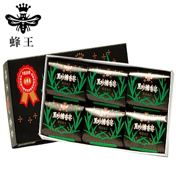 《蜂王》黑砂糖香皂80g(六入禮盒)