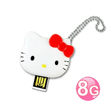 Apacer 8G AH100 Kitty 獨家經典造型隨身碟限量登場