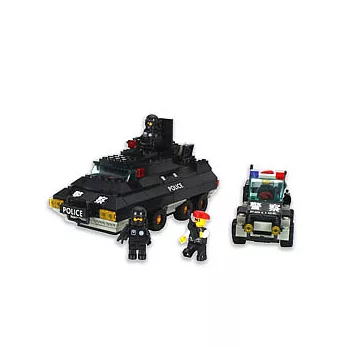 小魯班模型積木-【防暴特警】311Pcs