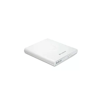 創見超薄外接式燒錄機(白)