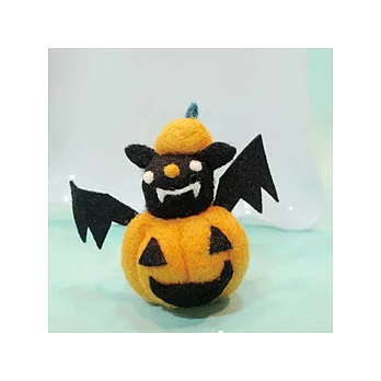 <雙手牌>南瓜小蝙蝠羊毛氈材料包