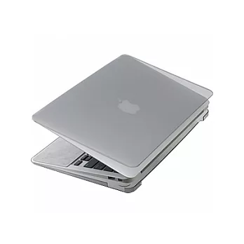 POWER SUPPORTMacBook Air 11” Air jacket 保護殼(透明黑)