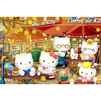 Hello Kitty左岸喝咖啡拼圖1000片