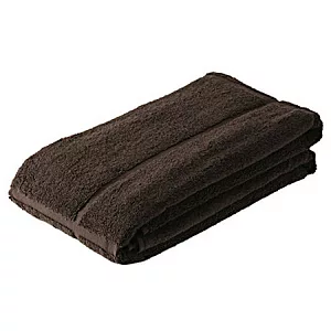 [MUJI 無印良品]可剪裁環保浴巾/棕色