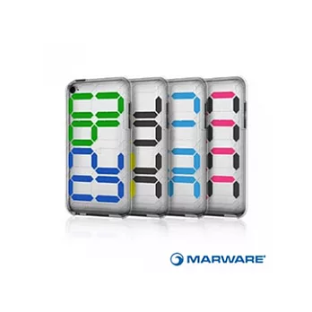 MARWARE iPod touch 4 數字造型保護套