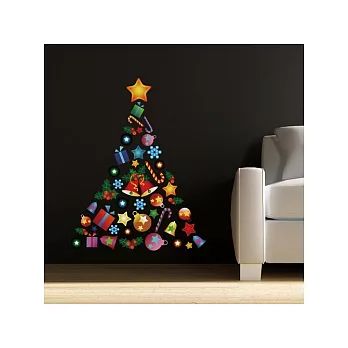 《DALI》創意無痕壁貼◆聖誕樹